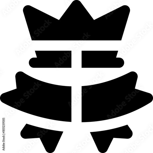 premium glyph icon. Strong and solid vector icon for websites, mobile interfaces, presentations, and visual branding. High quality and easy to edit.