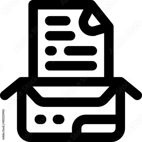 product detail line icon. Clean and minimalist vector icon for websites, mobile apps, presentations, and logos. Fully scalable and customizable for any project.