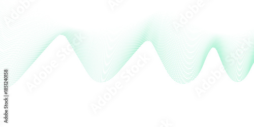 Dynamic minimal smoke sound line. Energy abstract smooth colorful gradient frequency isolated element creative blend. Science tech swirls with thin twisted connected vibration simple grid.