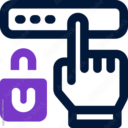 select product duotone icon. Sleek and modern vector icon for websites, mobile apps, marketing materials, and corporate design. Fully scalable and ready to use.