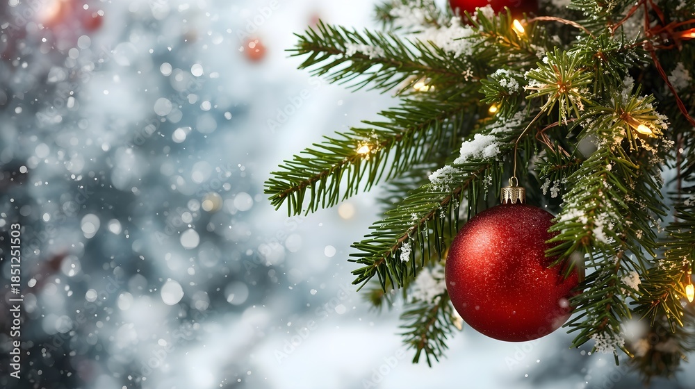 Obraz premium christmas tree decorations