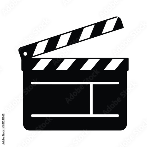 Cinema Clapper Silhouette