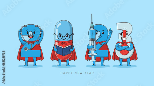 Happy New Year 2023 - A Celebration of Health and Science