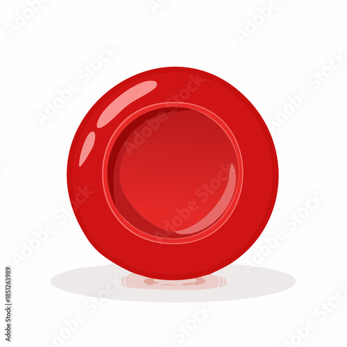 Close-up of red blood cells in the bloodstream from a medical and microscopic perspective