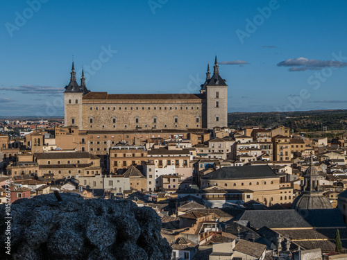 Tableau sur toile Toledo was the capital of Spain with Christian, Arab and Jewish culture
