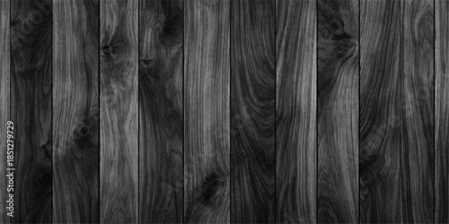 A dark brown hardwood grain pattern creates a natural textured surface on this old oak timber board material suitable for a rustic wooden floor or wall panel backdrop wallpaper design