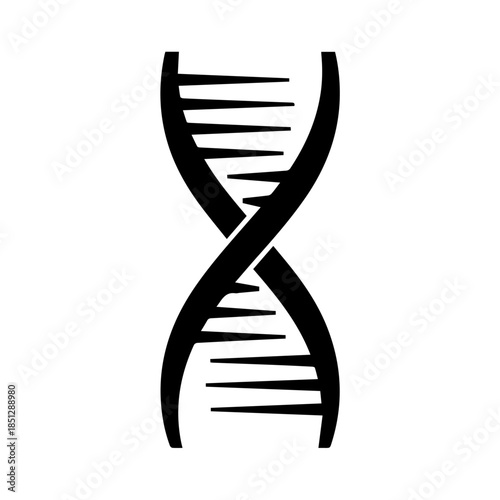 Illustration of a dna double helix