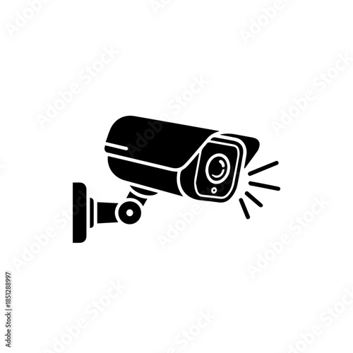 Security camera monitoring area