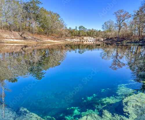 Foto Troy Springs on the Suwannee River, Lafayette County, Florida