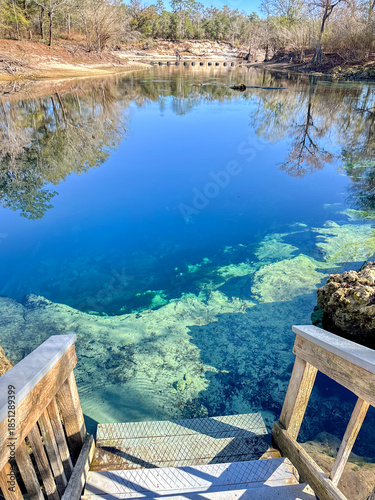 Troy Springs on the Suwannee River, Lafayette County, Florida