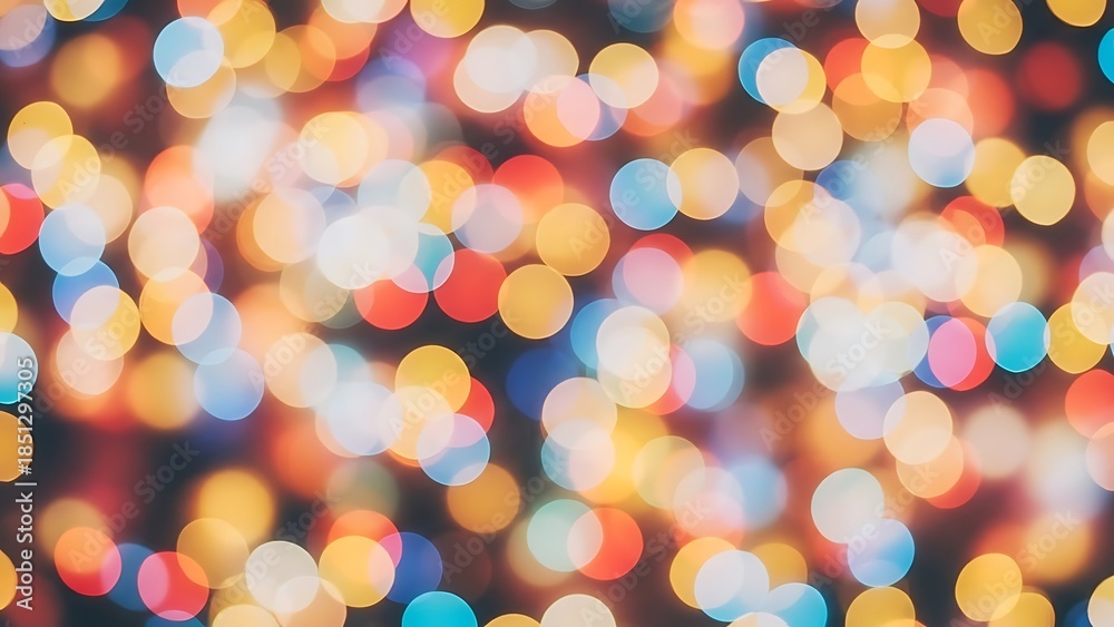 Fototapeta premium Colorful bokeh lights