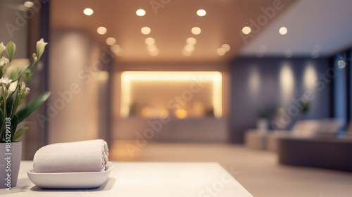 A room with a white wall and a white couch