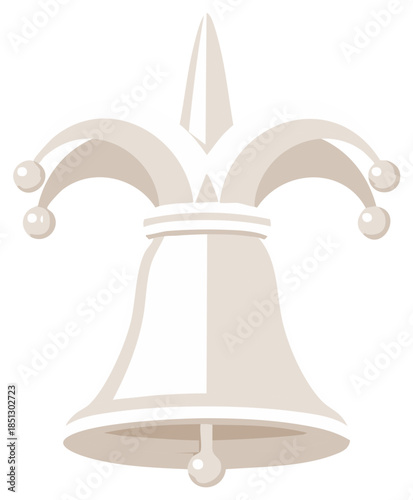 Jester Bell Icon Symbol Celebration Festive Entertainment Fun