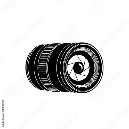 Camera lens with aperture