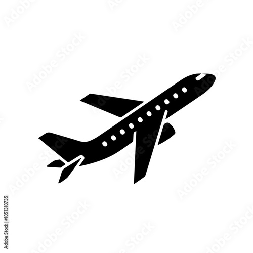 Airplane in flight