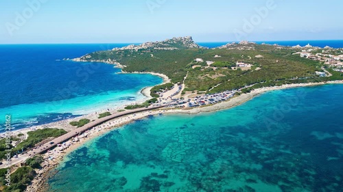 Rena di Ponente & Rena di Levante (Spiaggia dei Due Mari), Sardinia – Aerial View