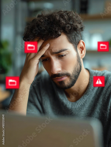 Personal data security incident under GDPR regulation in business office