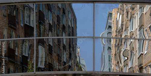 Moscow. Street of Crooked Mirrors