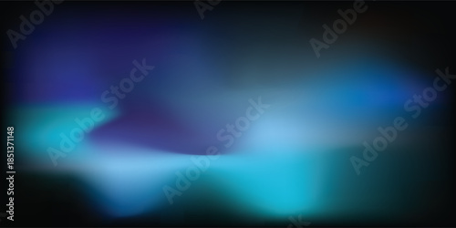 Abstract gradient background with flowing blue and purple light, creating a serene and ethereal digital art effect.