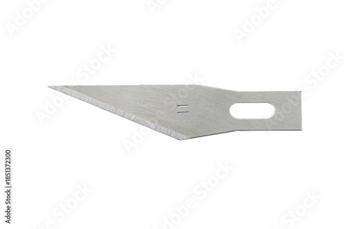 Wallpaper Mural Aluminum stationery knife isolated on white background. Close-up Torontodigital.ca