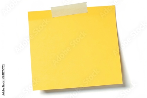 yellow sticky note