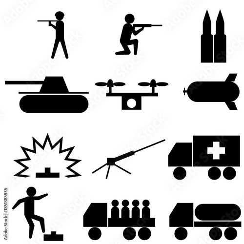 陸軍のピクトグラム