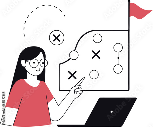 Simple vector file illustration