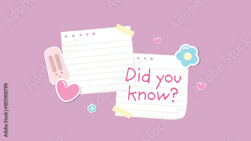 Pink Cute Playful Birthday wishing card