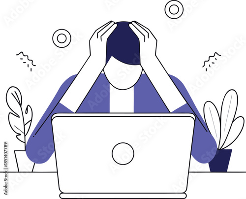 Simple vector file illustration