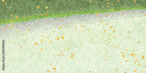 和柄　緑　模様　背景