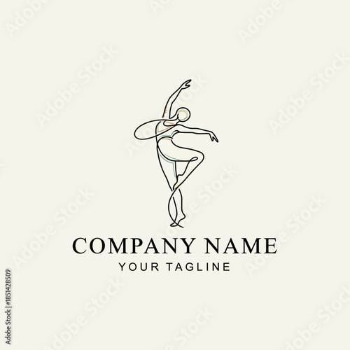 woman logo for wellness company