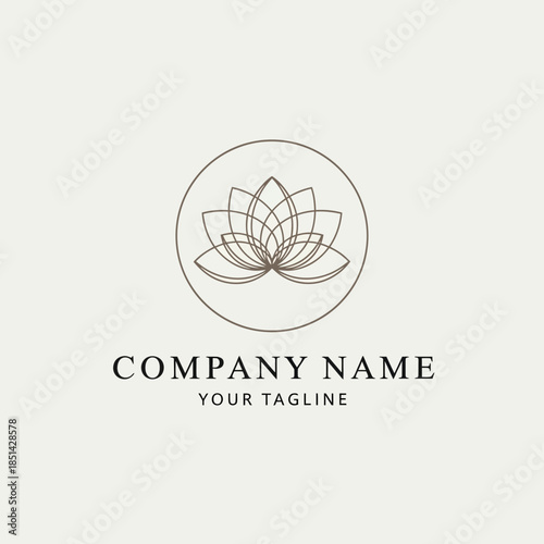 wellness company logo design
