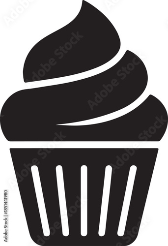 A simple black sign suspended by two chains isolated on a white background