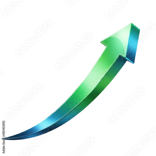 Curved arrow pointing up