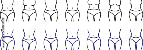 A Visual Guide to Different Women's Body Figures and Proportions