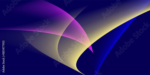 Coloured neon lights dark background vector design in eps 10