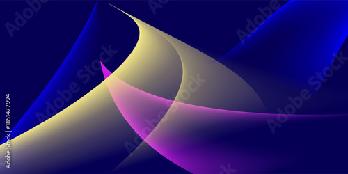 Coloured neon lights dark background vector design in eps 10