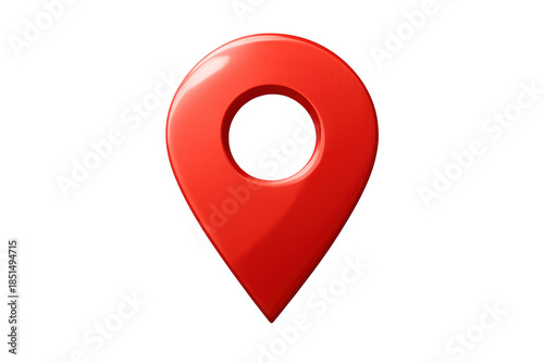 Red map pin 3d icon indicating location on transparent background. Navigation symbol for gps and destination marking Free Download Red map pin 3d icon indicating location on transparent background. Navigation symbol for gps and destination marking - GFXLoad