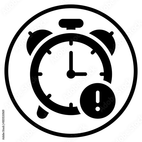 attention glyph icon