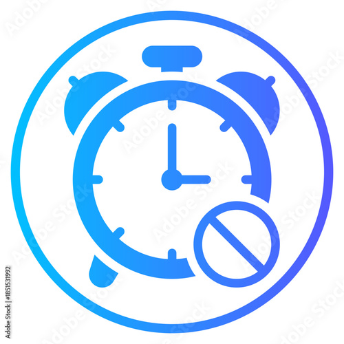 silent gradient icon