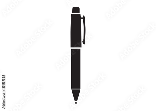 Pen icon, Pen silhouette vector