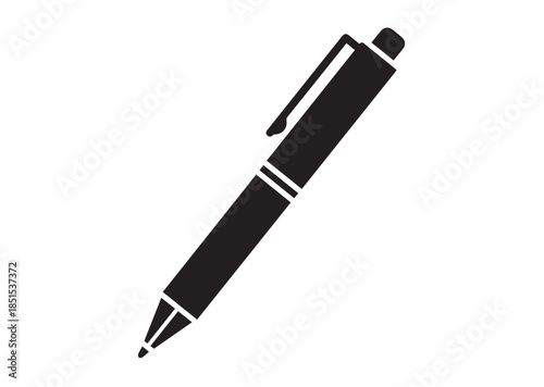 Pen icon, Pen silhouette vector
