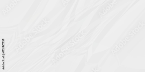 abstract white and gray parchment wrapping crumpled paper texture. creased page wrinkle retro rough distressed damage paper texture background.