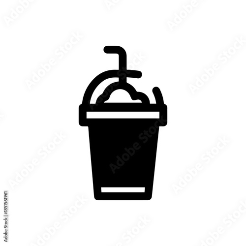Iced Beverage Cup Icon