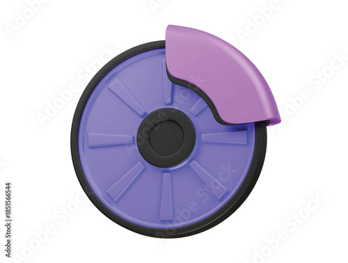 car brake icon 3d illustration render