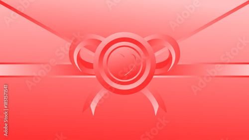 A sweet Valentine’s design with a soft pink background and a golden heart frame, symbolizing love, romance, and warmth