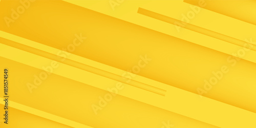 Orange yellow lemon mustard gold abstract pattern background. Geometric shapes. Diagonal lines stripes. Color gradient ombre. Light bright shine. Space. Design. Templates. Wide banners. 