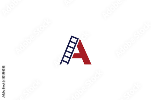 Free Download Clean Minimal Letter A Film Production Logo Design on White Background - GFXLoad