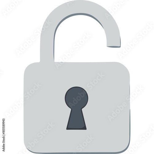 Open Padlock Icon