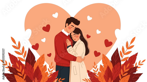 A Moment of Intimacy and Affection